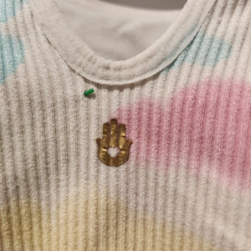 Spiritual Gangster Crop Top Bra Biker Shorts Tie Dye Set - Picture 11 of 15